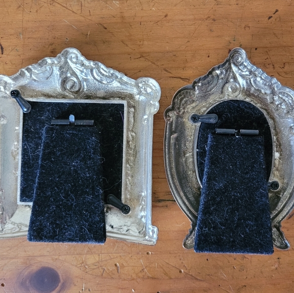 VTG Mini Godinger Ornate Silver Picture Frames - Picture 2 of 4